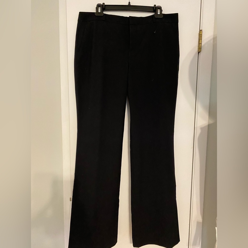Banana Republic Black Trousers Size 12 NWT